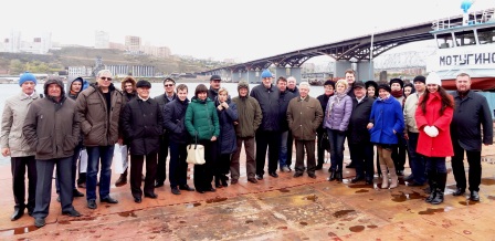 Экскурсия на&nbsp;4 мост, Окружная конференция в&nbsp;Красноярске 2015
